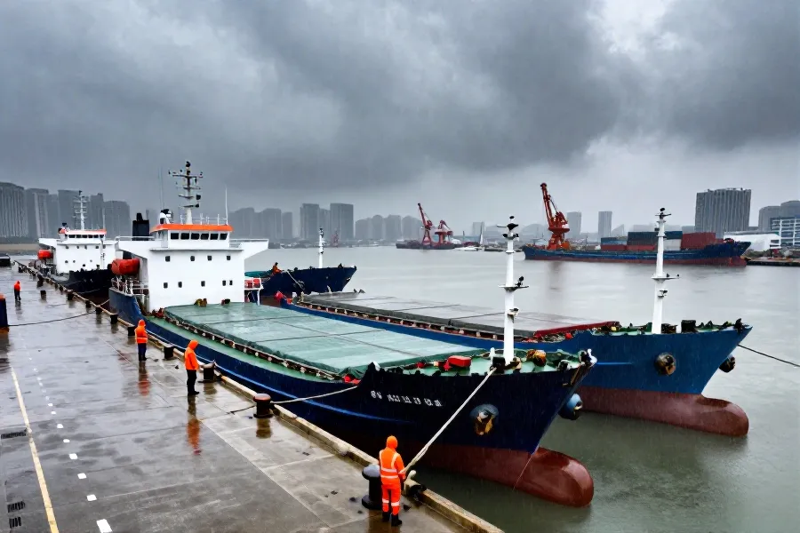 强台风“白海豚”逼近浙江 海事部门启动二级防台响应