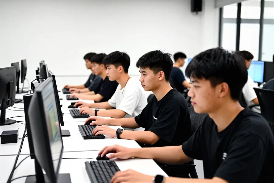 40余名台湾青年在福建学习AI电商技能
