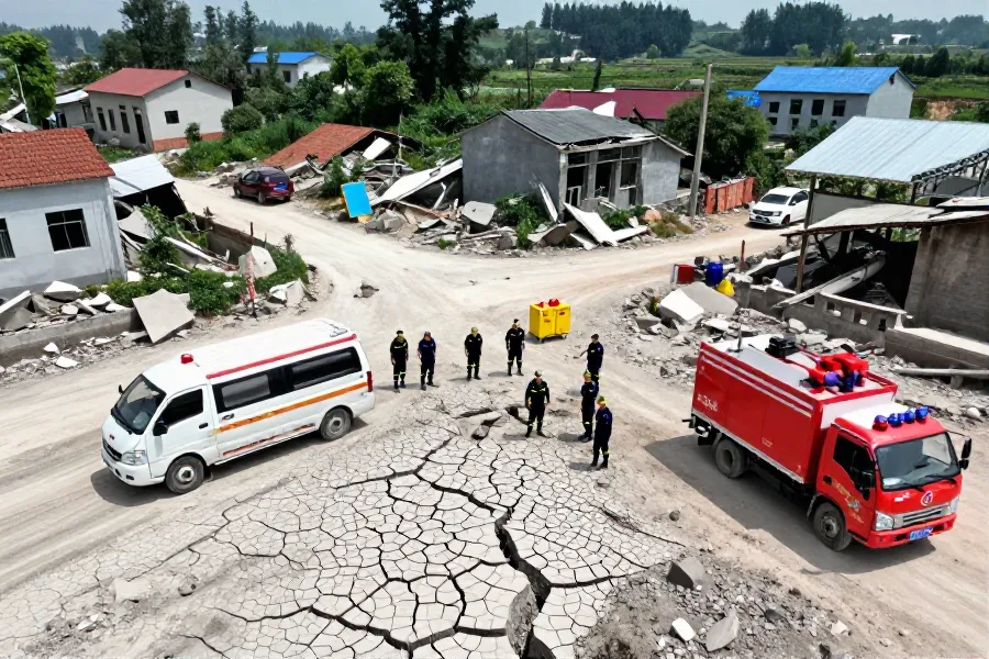 四川高县4.9级地震致1死6伤 应急体系快速响应