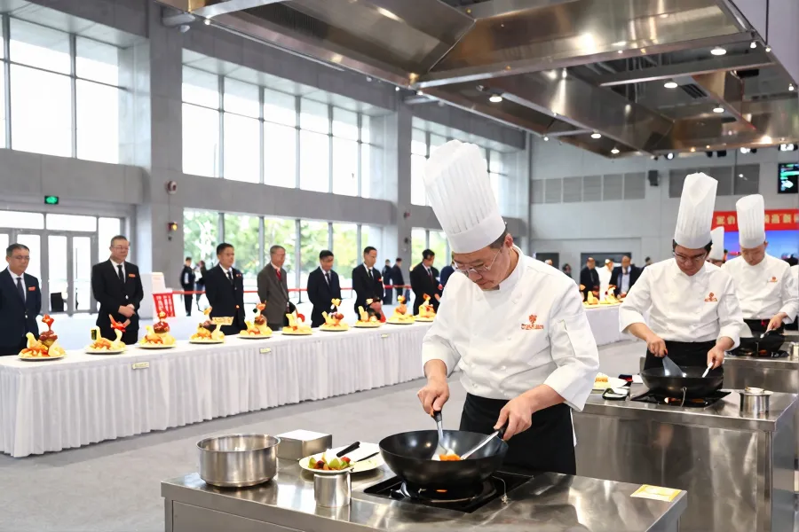 第七届大湾区“粤菜师傅”大赛新秀组河源启幕：万绿湖鲜与匠心面点竞秀