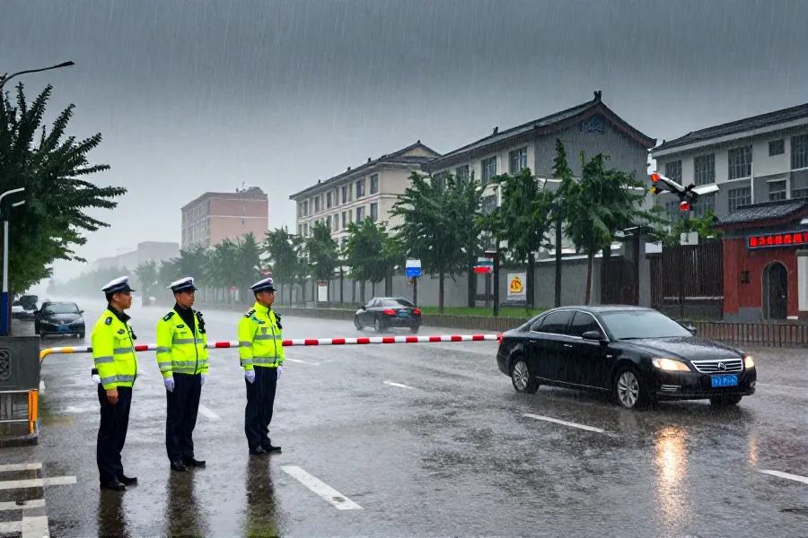 山西东部多地暴雨预警升级 局地雨量或破百毫米