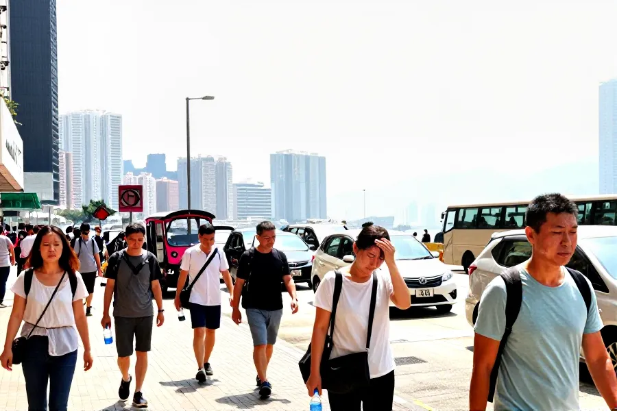 周末酷热预警：热带动旋外围气流推高气温
