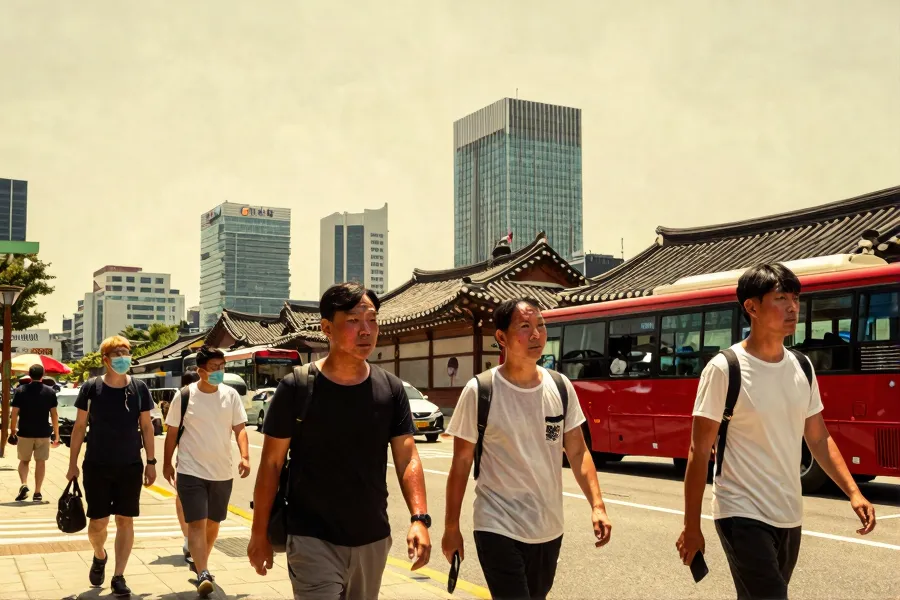 韩国首尔重现40℃极热：总统定性国家灾难，逾两千市民中暑