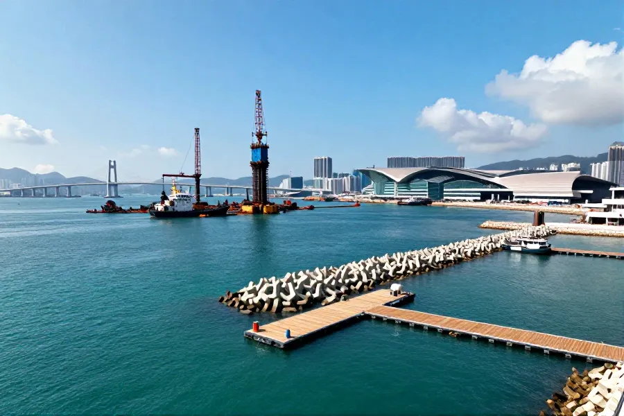 机场及东涌海域拟建游艇港湾