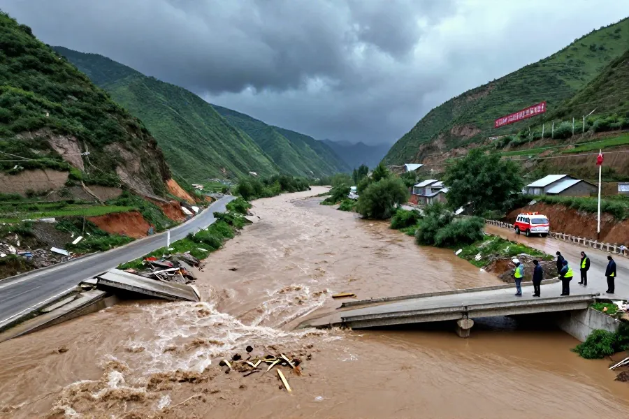 陕西商洛暴雨灾情严峻，省委督导组一线指挥抢险