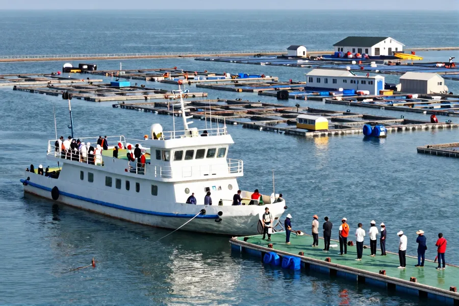 荣成桑沟湾暑期研学热：亲子家庭沉浸式体验海洋牧场