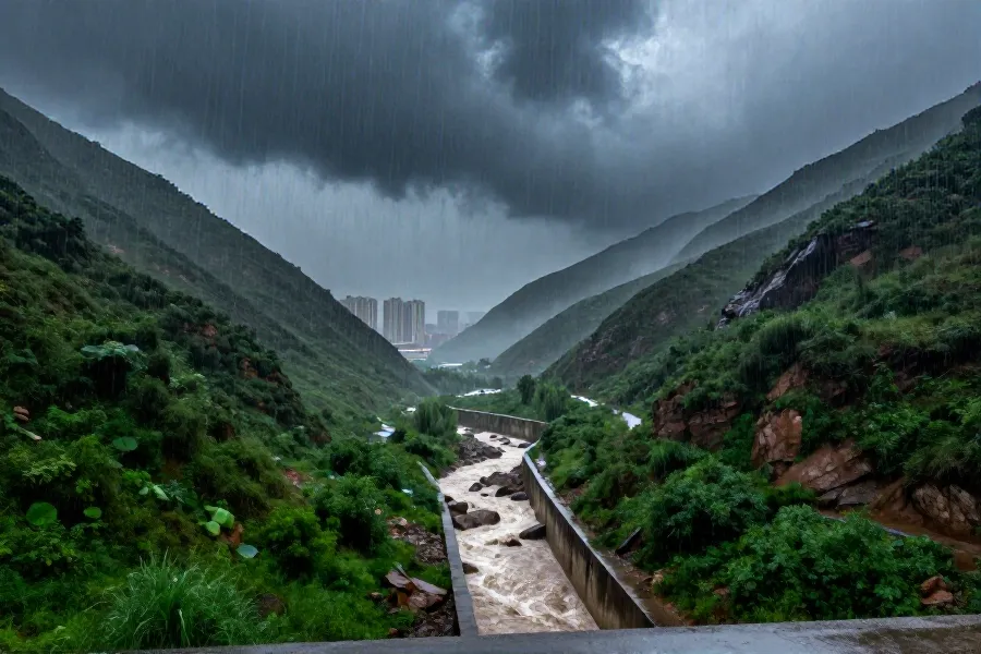 北京拉响山洪黄色预警 门头沟石景山风险升级