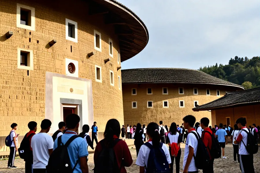 海外华裔青少年永定土楼研学：触摸客家建筑智慧