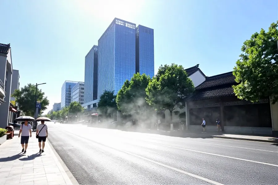 江苏多市最高温或达35℃ 气象台发布高温黄色预警