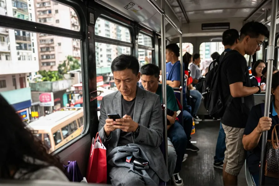 陈凯琳再陷公德争议：电车杂物占座引发网络两极舆论