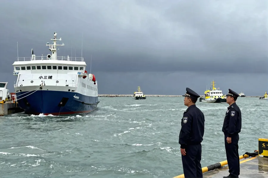 强台风“白海豚”逼近，福建沿海全面进入二级防台戒备