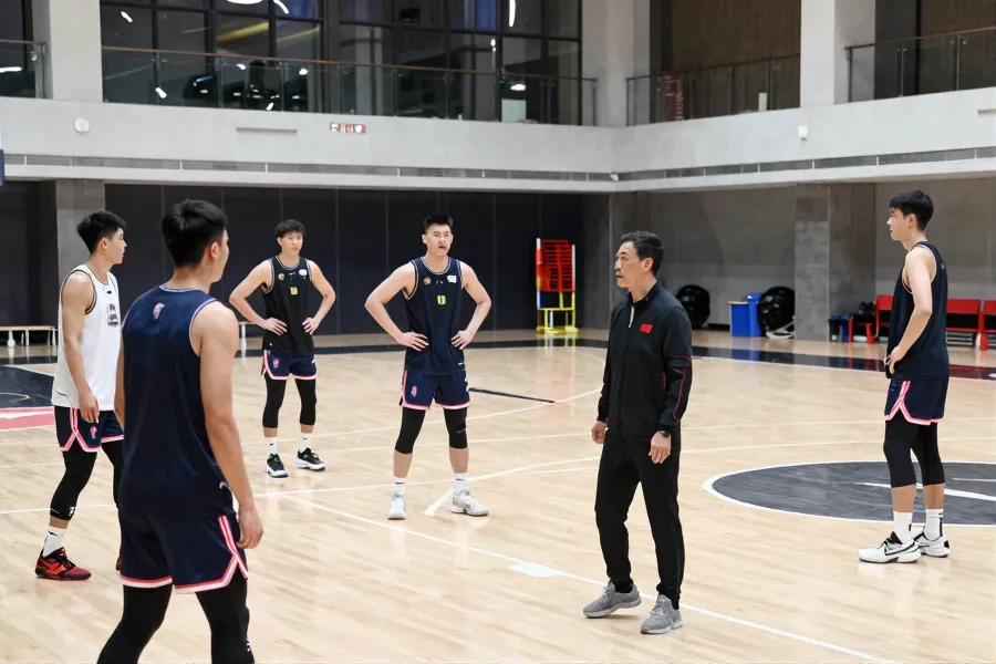 聚焦男篮备战：郭士强率队在京开展媒体开放日训练