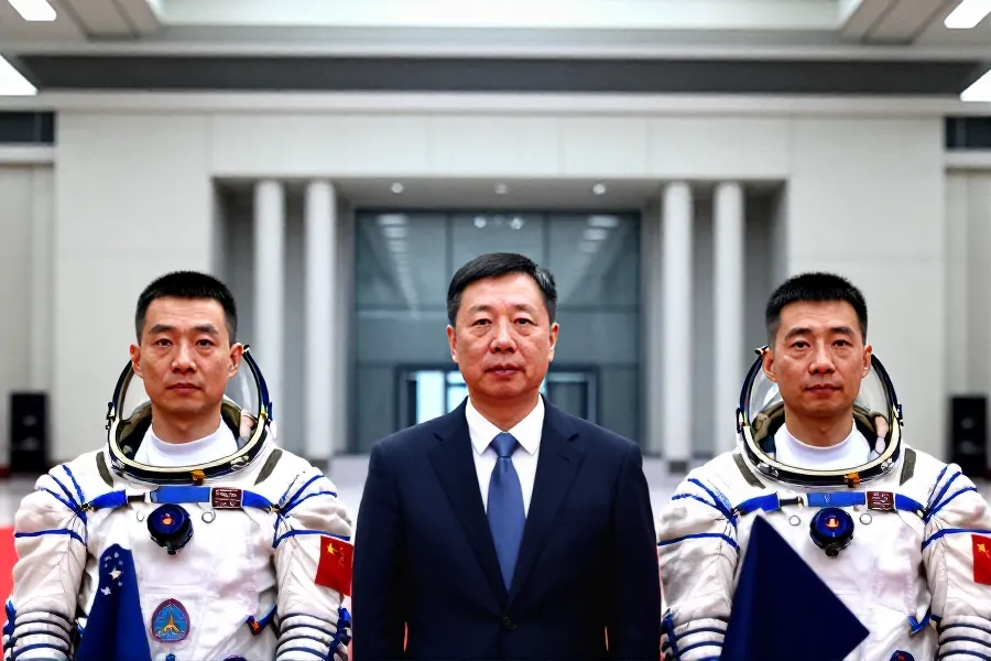 神二十一乘组与航天员返回地球后首次公开亮相