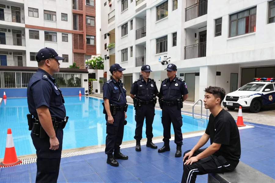 跑马地私楼泳池现假证风波 涉事业主被捕候查
