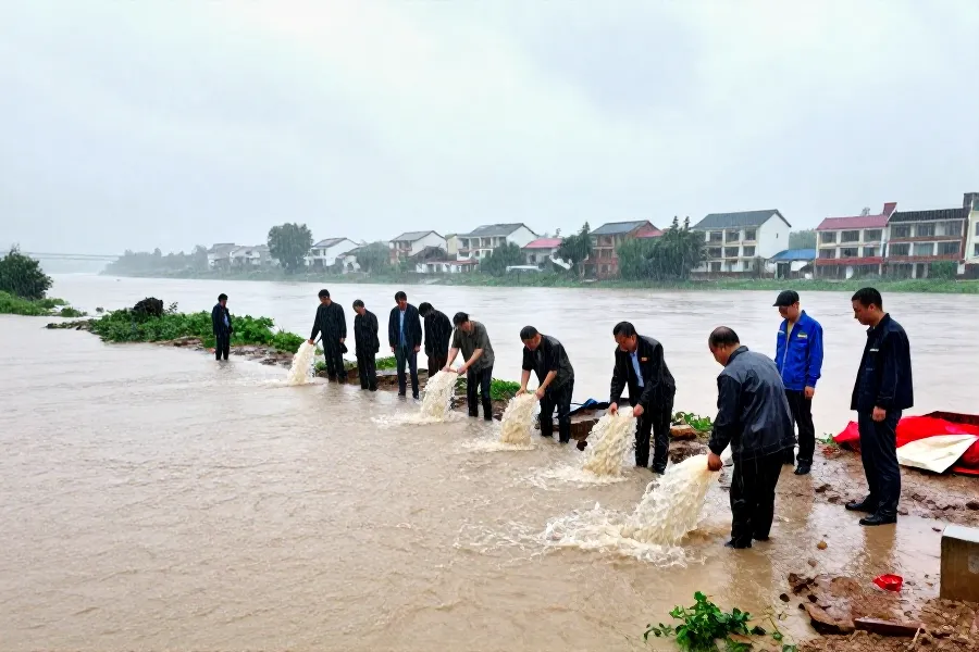 宜昌强降雨引发紧急转移，无人员伤亡