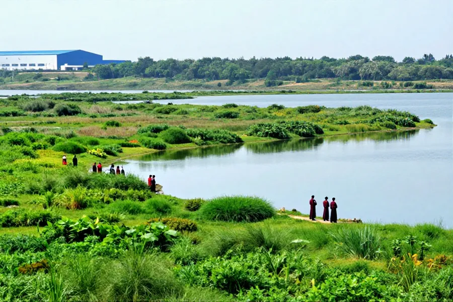 长江生态修复样本：宜昌湿地重生与矿区复绿的十年答卷