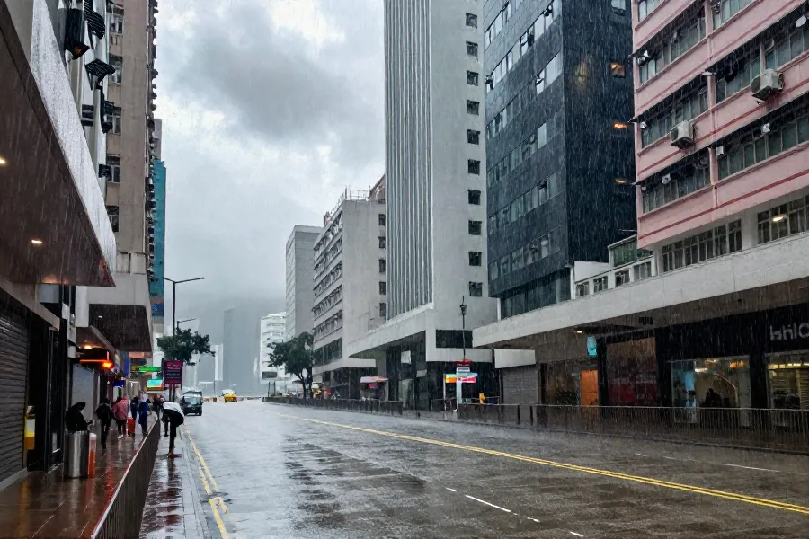 七月香港降雨量超正常水平