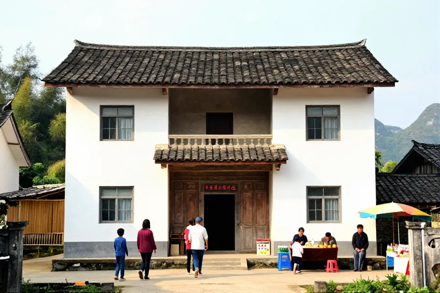 桂林老宅每日吸引数百人到访