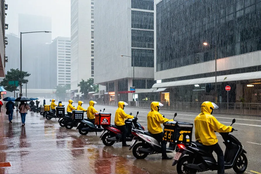极端天气下的履约保障：美团启动停运及骑手免责双重机制