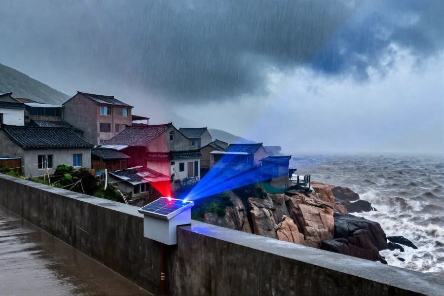 数智防线筑牢浙江蛇蟠岛：智能预警系统助力台风季精准防灾