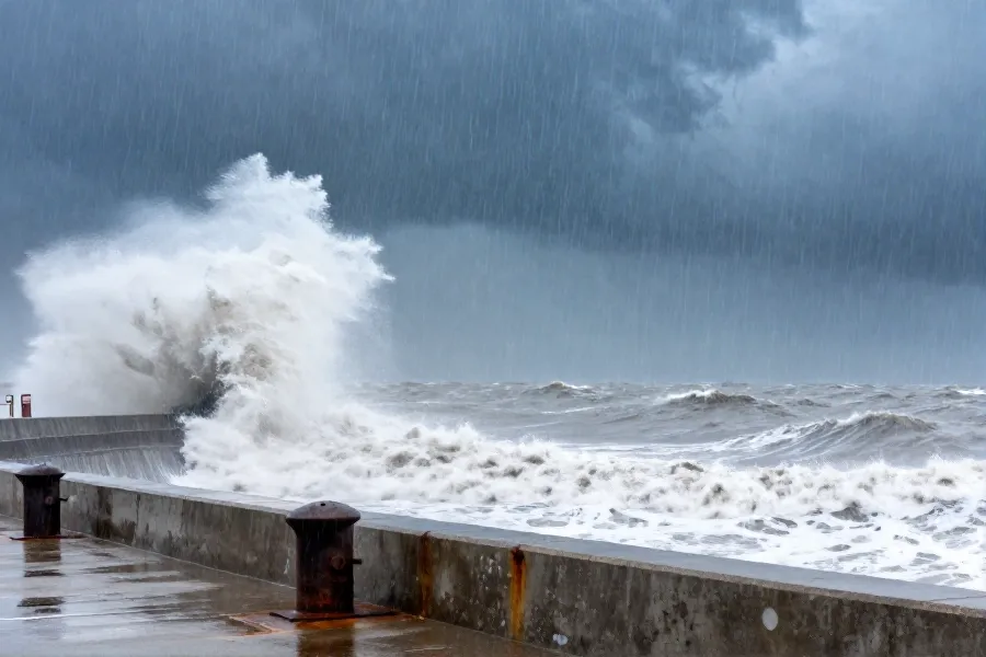 强台风“白海豚” imminent 登陆浙闽：浙东局地特大暴雨预警