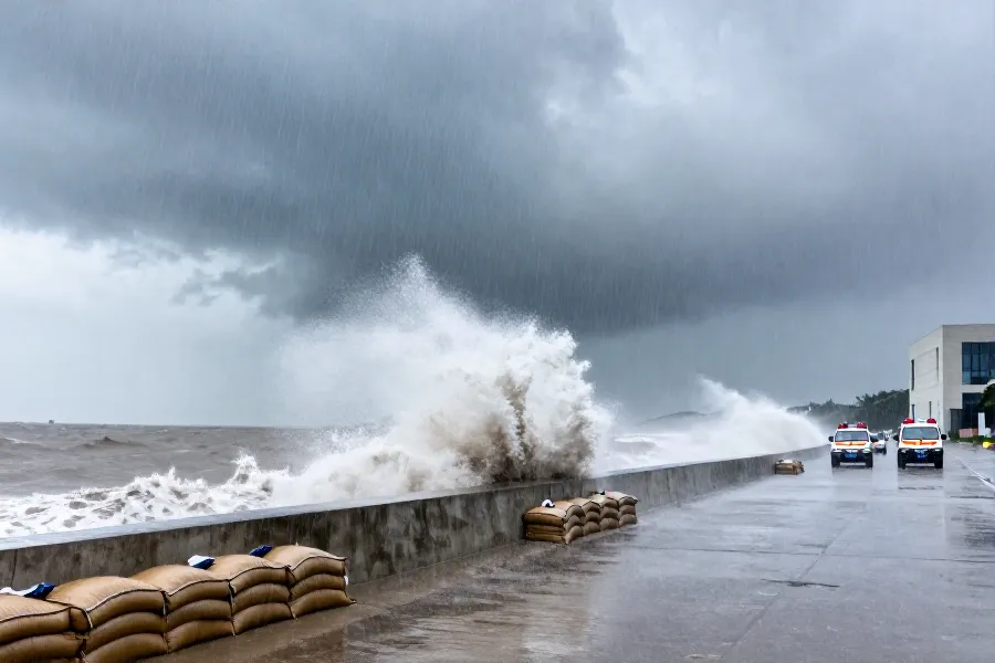 台风“白海豚”登陆浙江 14级强风引发多地紧急响应