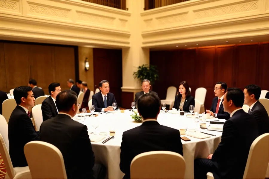 丘应樺出席祖雲達斯酒會：足球促进商貿合作