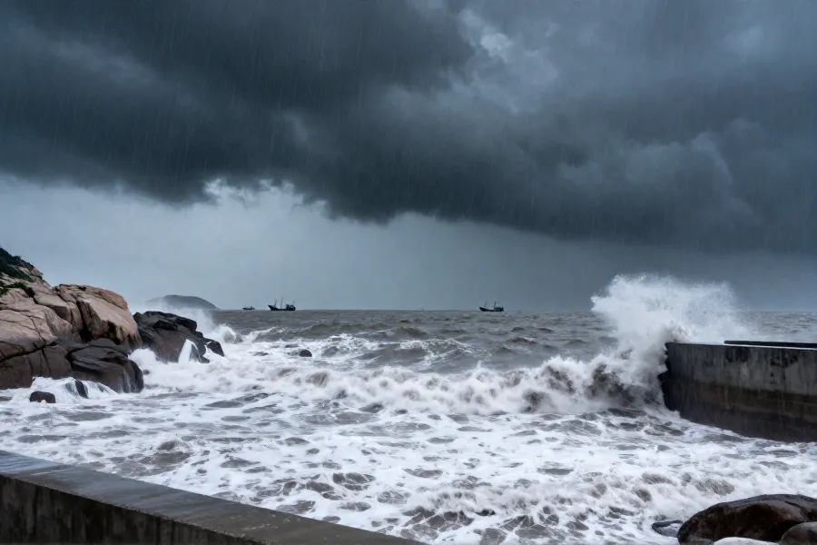 台风“白海豚”逼近浙江：预计傍晚至凌晨登陆，多地已现暴雨