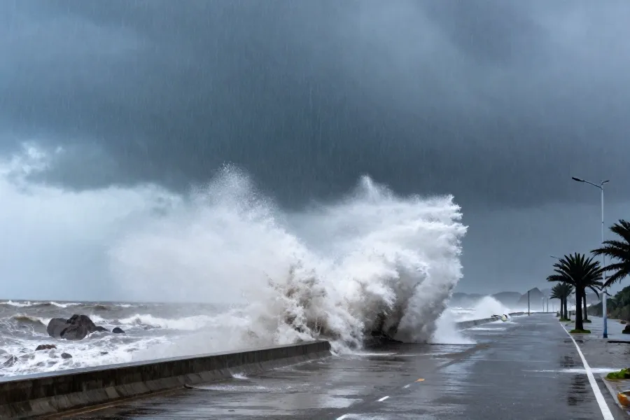 浙江多地拉响山洪红色警报：台风“白海豚”登陆引发风暴潮及洪水双重风险