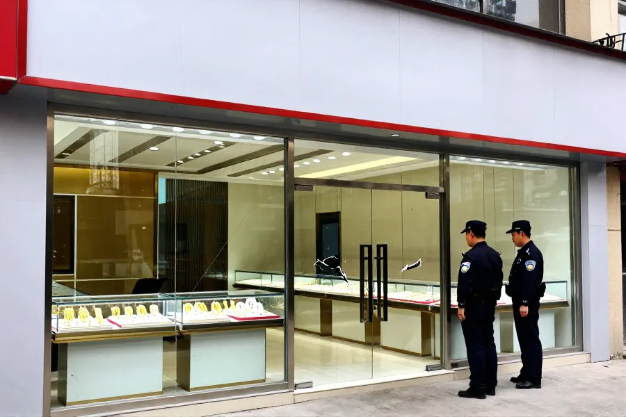 山西临汾一日破案：团伙暴力盗窃金店追回10万余元赃物