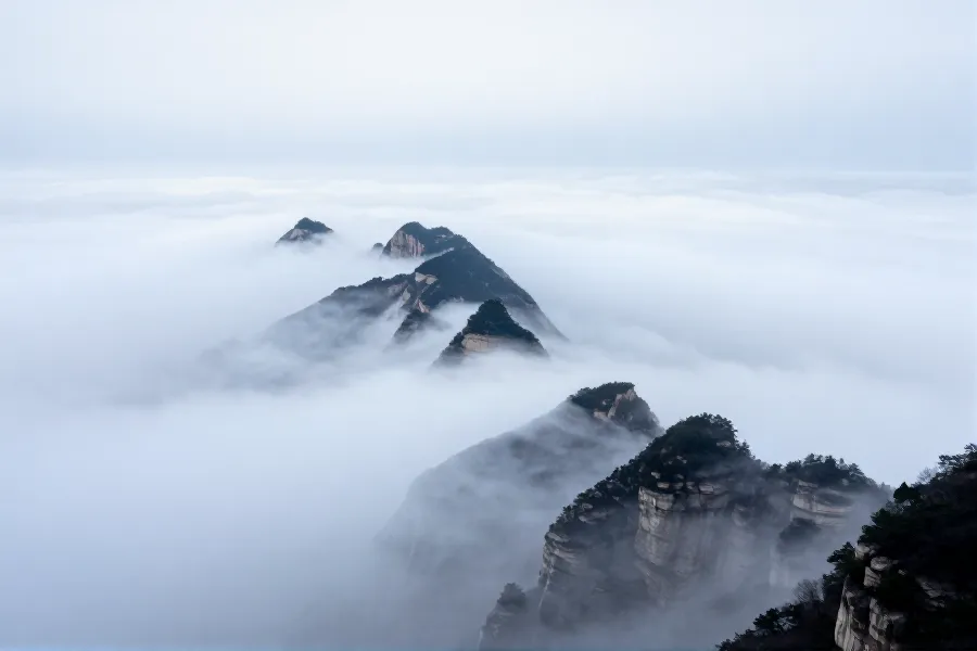 气象解析：山西陵川降雨后为何呈现水墨太行云海奇观