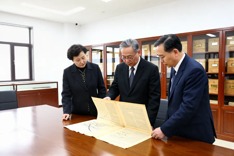 重庆档案馆接收中法联合捐赠的侵华日军轰炸档案