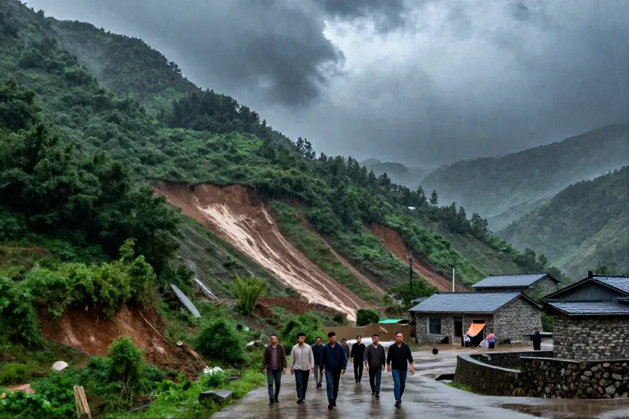 浙皖滇遭遇地质灾害气象风险，橙色预警启动
