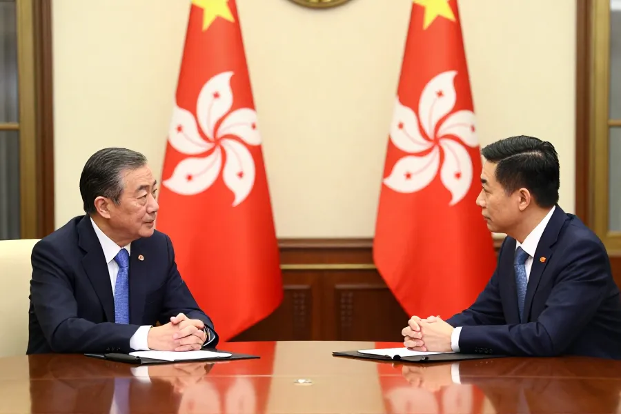 謝小華赴澳門聽取香港五年規劃意見