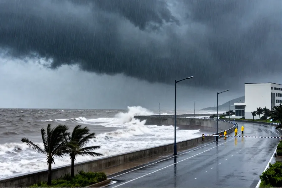 强台风“白海豚”逼近浙江 沿海面临16级以上狂风暴雨