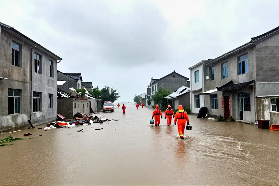 台风“白海豚”残余环流北上，警惕“风雨潮”三碰头叠加风险