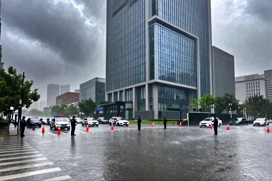 沪上迎战“白海豚”：五万警力+6400勤务力量筑牢早高峰安全防线