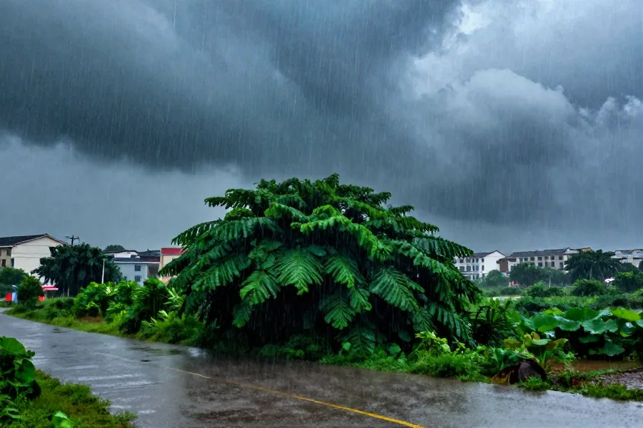 广东特大暴雨降幅超250毫米