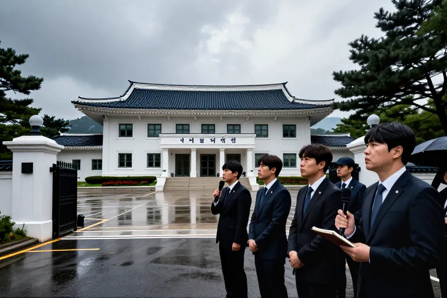韩国政坛震荡：李在明支持率跌破半数，朝野民调双双走低