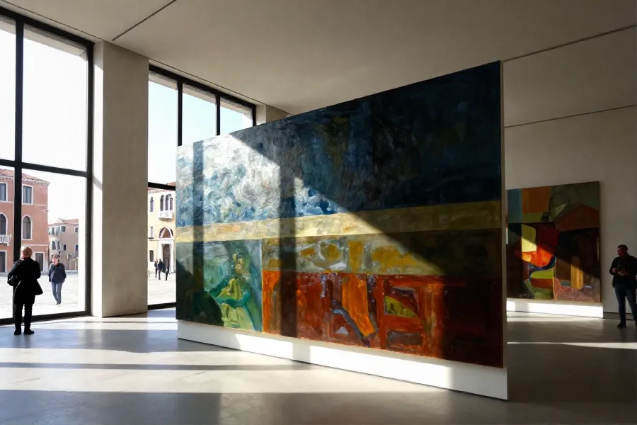 艺术家易茗威尼斯展：光影中的真实表达