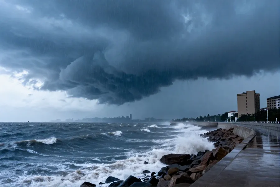强台风“白海豚” imminent：浙闽沿海将迎13-14级阵风及大暴雨