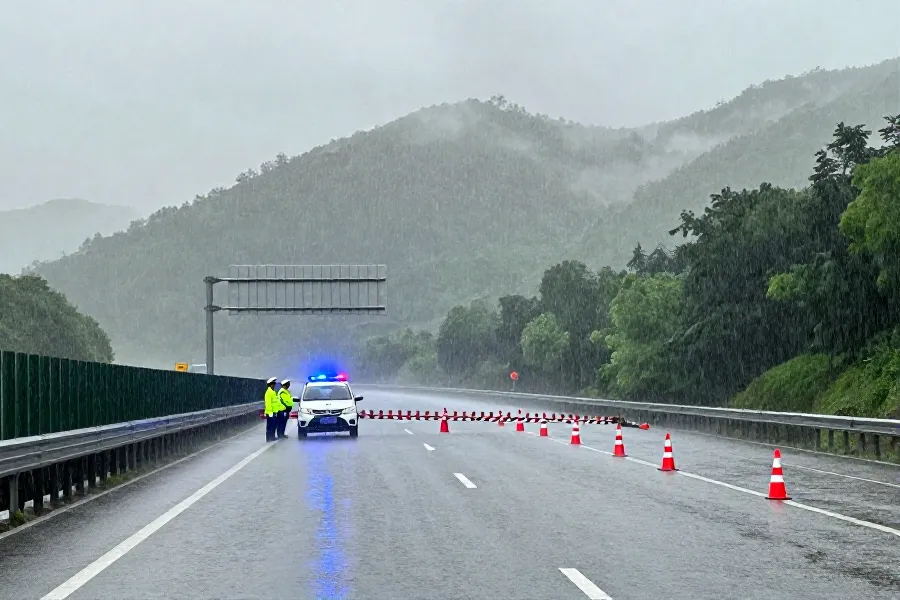 台风“白海豚”减弱后风险犹存：江浙沪皖路网管控升级，海事警惕持久涌浪