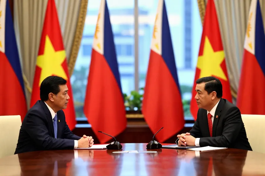 王毅访马尼拉：深化中越、巴中关系