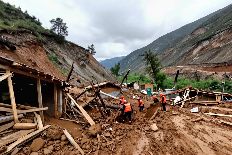 陕西柞水泥石流致3人遇难，9轮强降雨致多地受灾