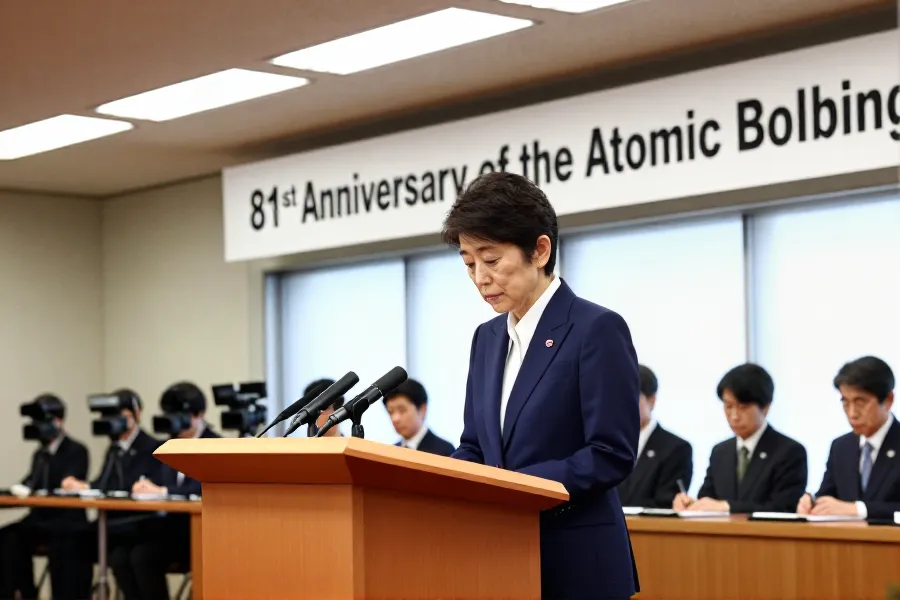 高市早苗长崎演讲再谈无核三原则 未来承诺成谜