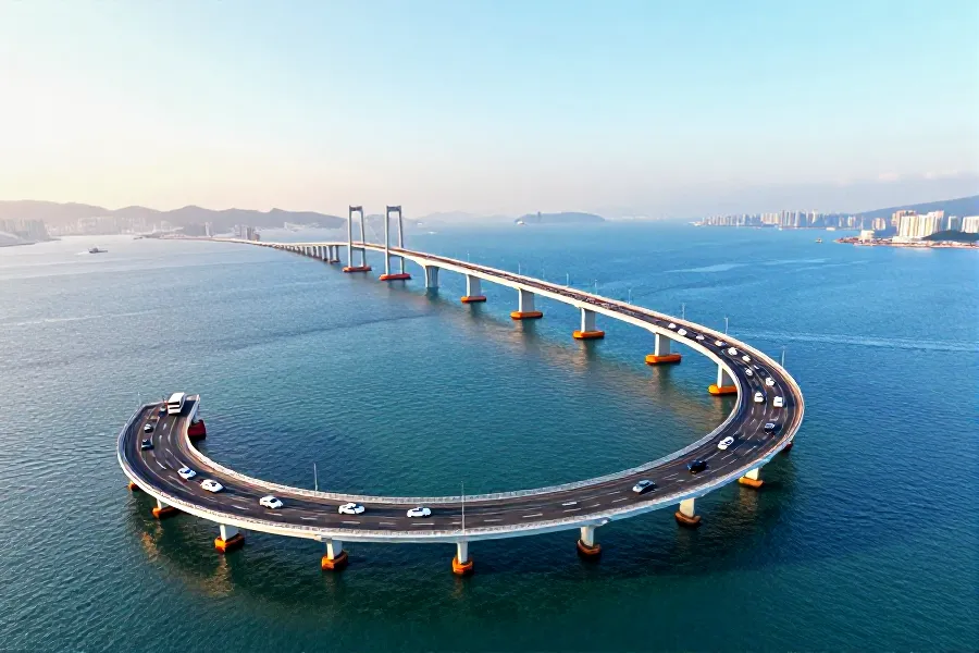 港珠澳大桥车流突破2500万辆次 大湾区互联互通提速