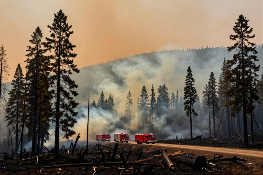 BC省野火蔓延至1.5万公顷 军方待命协助扑救