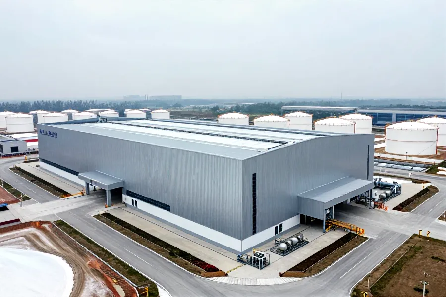 永杉锂业2.2万吨项目封顶：构建华中锂盐产能新高地