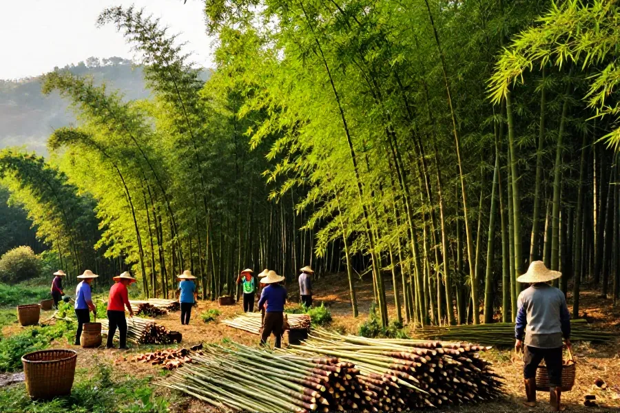 英德麻竹笋出口量价齐升 边角料变身环保新品闯欧洲