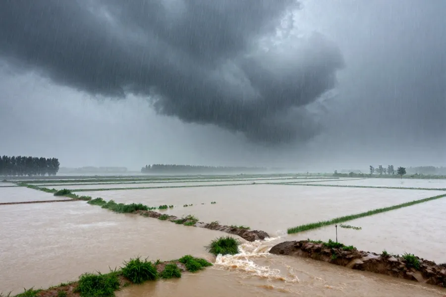 台风“白海豚”携暴雨袭豫，中部局地雨量或破400毫米